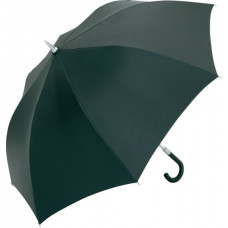 Зонт-трость полуавтомат с кожаной ручкой Fare 7280 черный