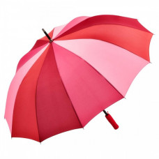 Зонт-трость полуавтомат мультицвет Fare 4584 оттенки красного