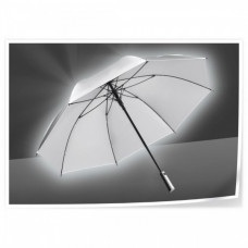 Зонт-трость полуавтомат с отражающим эффектом Fare 7471