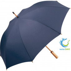 Зонт трость полуавтомат бамбук Fare 7379 синий