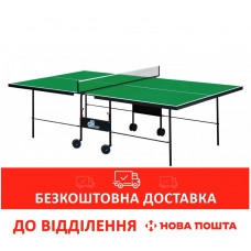 Теннисный стол GSI Sport Athletic Strong Green (Gp-3) для закрытых помещений