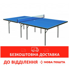Теннисный стол GSI-Sport Hobby Premium Blue (Gk-1.18) для закрытых помещений