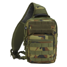 Тактическая сумка-рюкзак Brandit-Wea US Cooper Sling Medium Woodland (8036-10-OS)