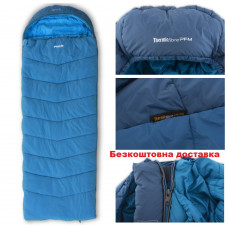 Спальный мешок-одеяло Pinguin Blizzard Wide PFM 190 (2020) Blue Left Zip (PNG 239751)