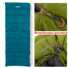 Спальный мешок-одеяло Pinguin Lite Blanket CCS 190 (2020) Petrol Right Zip (PNG 229462)