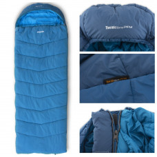 Демисезонный спальный мешок-одеяло Pinguin Safari PFM 190 (2020) Blue Left Zip (PNG 240351)