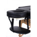 Массажный стол Restpro VIP 2 Черный (2-x секционный, деревянный, переносной)