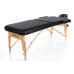 Массажный стол Restpro VIP 2 Черный (2-x секционный, деревянный, переносной)