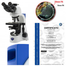 Микроскоп профессиональный, для лабораторий, для медицинских учреждений Optika B-383Ph 40x-1000x Trino Phase Contrast