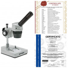 Микроскоп профессиональный для применения как в учебных и любительских целях Optika MS-2 20x Mono Stereo