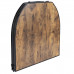 Стол Bo-Camp Woodbine Oval 150x80 cm Black/Wood look (1404230)