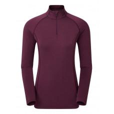 Кофта MONTANE Female Dart Thermo Zip Neck Wineberry L/14/40 (FDTZNWINN12)