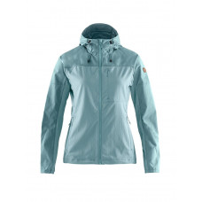 Куртка FJALLRAVEN Abisko Midsummer Jacket W Mineral Blue/Clay Blue L (89826.562-563.L)