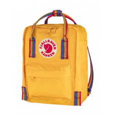 Рюкзак FJALLRAVEN Kanken Rainbow Mini Warm Yellow/Rainbow Pattern (23621.141-907)