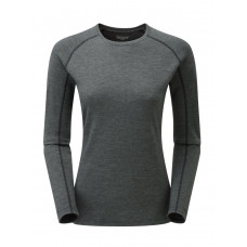 Термобілизна MONTANE Female Primino 220 L/S T-Shirt Black M/12/38 (FP2LSBLA)