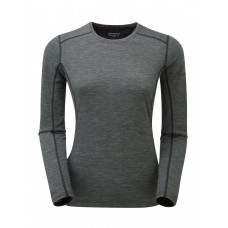 Термобілизна MONTANE Female Primino 140 L/S T-Shirt Black S/10/36 (FP1LSBLAB4)