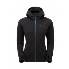 Кофта MONTANE Female Lyra Hoodie Black XS/8/34 (FLYHOBLAA08)