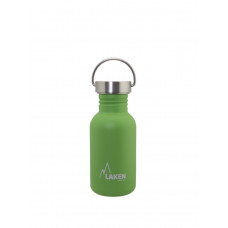 Пляшка для води LAKEN Basic Steel Vintage Bottle 0.5 L Green 0,5L (BSH50VE)