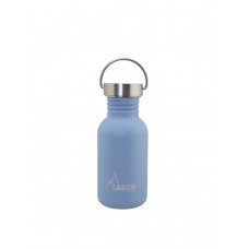 Пляшка для води LAKEN Basic Steel Vintage Bottle 0.5 L Blue 0,5L (BSH50AZ)