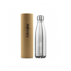 Термопляшка LAKEN Lakenjoy Thermo Bottle 0,5L Silver (J50)