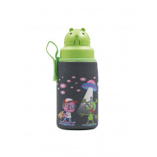 Пляшка для води LAKEN Tritan OBY Bottle 0,45L + NP Cover Ovni (OBYFOV)