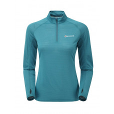 Кофта MONTANE Female Allez Micro Pull-On Zanskar Blue L/14/40 (FAMPOZANN3)