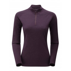 Термобілизна MONTANE Female Primino 220 Zip Neck L/S Saskatoon Berry XS/8/34 (FP2ZNSASA4)