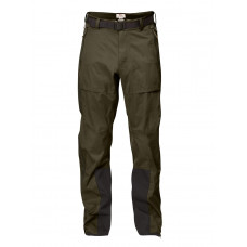 Брюки FJALLRAVEN Keb Eco-Shell Trousers M Long Dark Olive S/44 (82415.633.S/44)