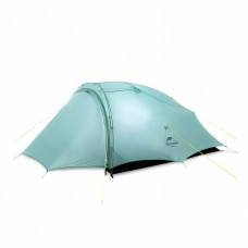 Сверхлегкая двухместная палатка с футпринтом Naturehike Shared 2 NH20ZP091 (Light Blue) 6927595749074