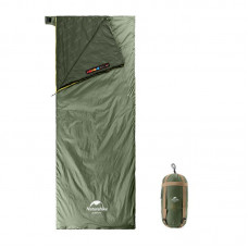 Спальник Naturehike Lightweight Summer LW180 NH21MSD09 XL (15°C), Left (Green) 6927595777961-L