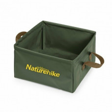 Ведро складне Naturehike Square bucket 13л army green NH19SJ007