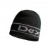 Шапка водонепроникна Dexshell Beanie Reflective Logo чорна з лого S/M 56-58 см