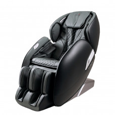 Массажное кресло AlphaSonic II +Braintronics (серо-черное)