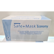 Маски защитные медицинские “Safe + Mask Economy” MEDICOM (50 шт.)