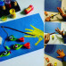 Пальчиковые краски безглютеновые MALINOS Fingerfarben непроливаемые 6 цветов (MA-300012)