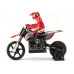 Радиоуправляемая модель Мотоцикл 1:4 Himoto Burstout MX400 Brushed (красный) (MX400r)