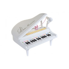 Детское пианино синтезатор Baoli "Маленький музикант" с микрофоном 31 клавиша (белый) (BAO-1504C-W)