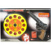 Игрушечный пистолет с мишенью Edison Giocattoli Target Game 28см 8-зарядный (485/22) (ED-0485220)