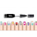 Детский лак-карандаш для ногтей Creative Nails на водной основе (2 цвета Черный + Малиновый) (MA-303013+303025)
