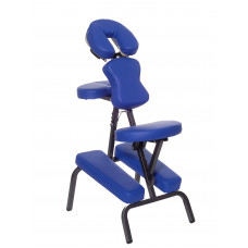 Массажный стул с сумкой синий Relax HY-1002