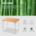 Складной стол KingCamp 4-Folding Bamboo Table L(KC2006) bamboo