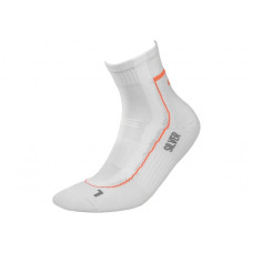 Термоноски InMove RUNNER DEODORANT SILVER light grey/orange (35-37)