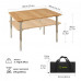 Складной стол Atepa BAMBOO TABLE S (AC2003) YELLOW