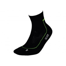 Термоноски InMove RUNNER DEODORANT SILVER black/green (44-46)