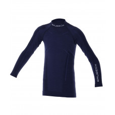 Футболка с длинным рукавом Brubeck ACTIVE WOOL (LS13680) navy blue 128/134