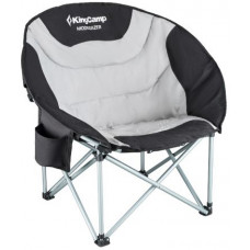 Раскладное кресло KingCamp Moon Camping Chair with Cooler (KC3989) Black/grey