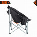 Раскладное кресло KingCamp Moon Camping Chair with Cooler (KC3989) Black/grey