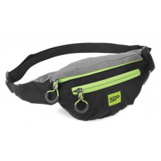 Сумка на пояс Spokey BOREAS(839665) black/lime