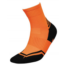 Термоноски InMove RUNNER DEODORANT SILVER orange/black (44-46)