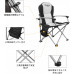 Раскладное кресло KingCamp Deluxe Steel Arm Chair(KC3987) BLACK/MEDIUM GREY